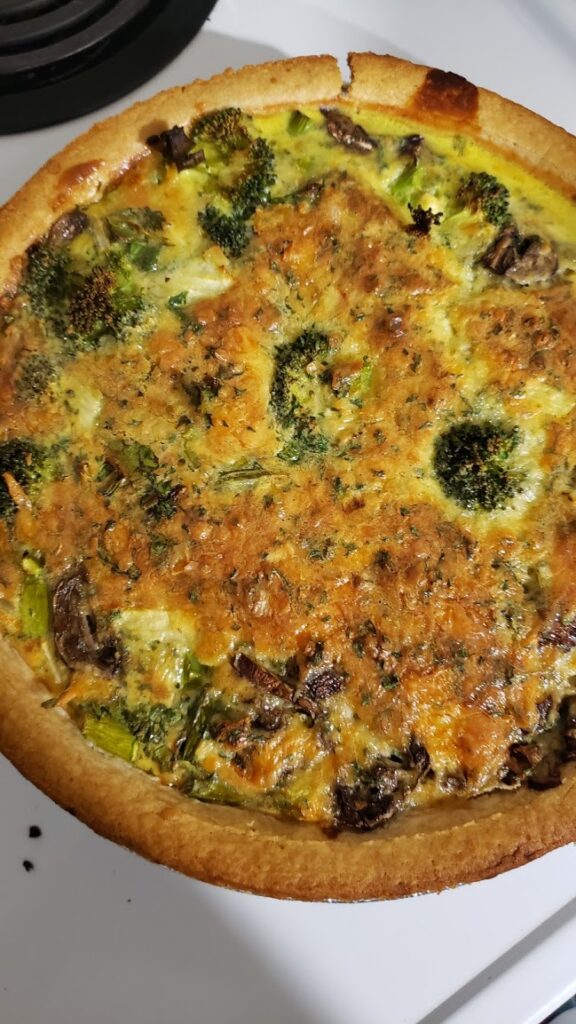 16 things to do during the pandemic - make a quiche