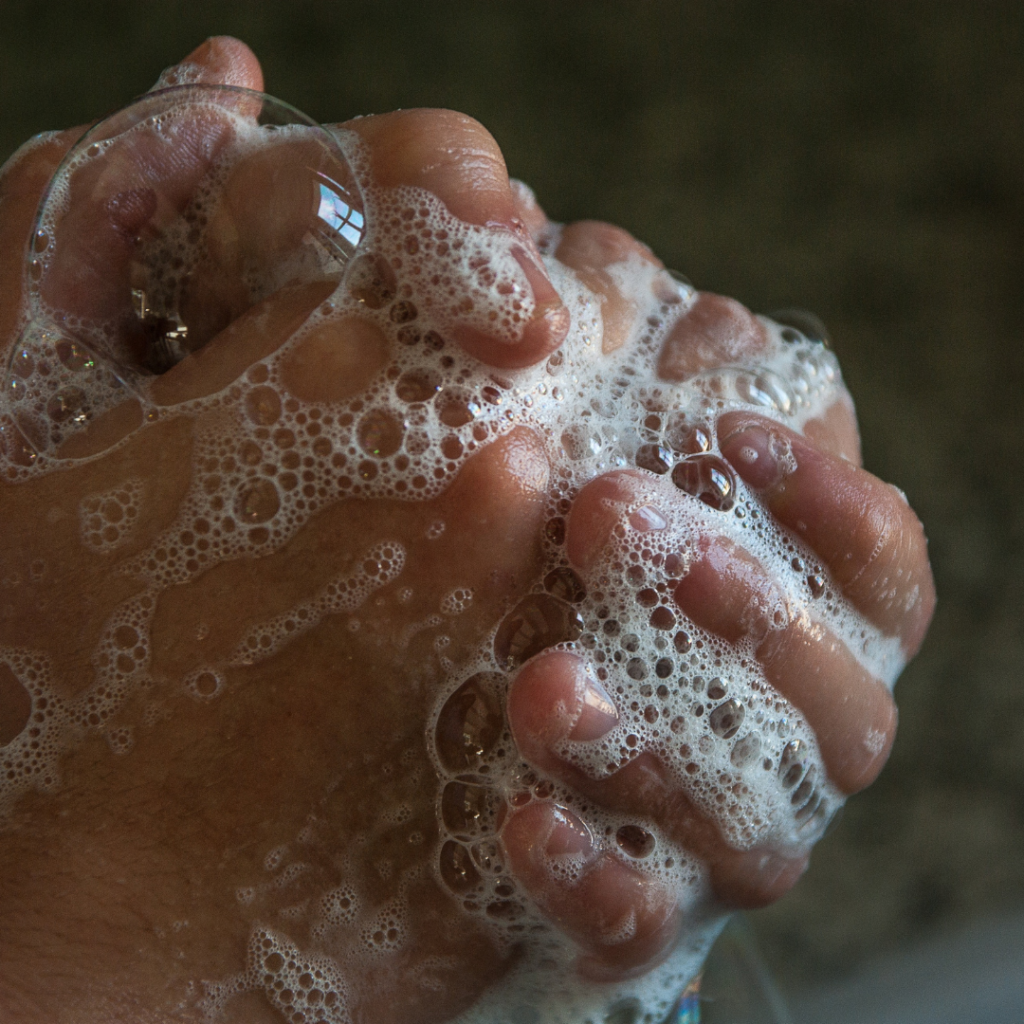 surviving coronavirus washing hands